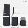 Wholesale Square plastic cosmetic tube custom empty lipstick tube/lipstick container/lipstick case